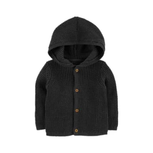 Carters Baby Boys Hooded Cardigan Navy 3 months