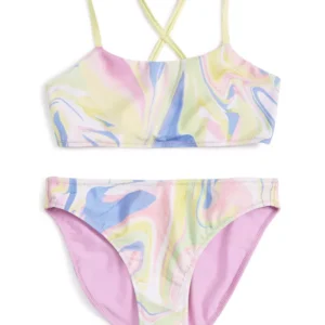 ID Ideology Big Girls Reversible Bikini Violet Tulle M 1012
