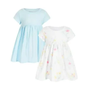 First Impressions Baby Girls 2-Pk. Wildflower Dr Bright White 12 months