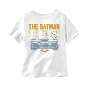 Batman Toddler Boys Batmobile Short S White 3T